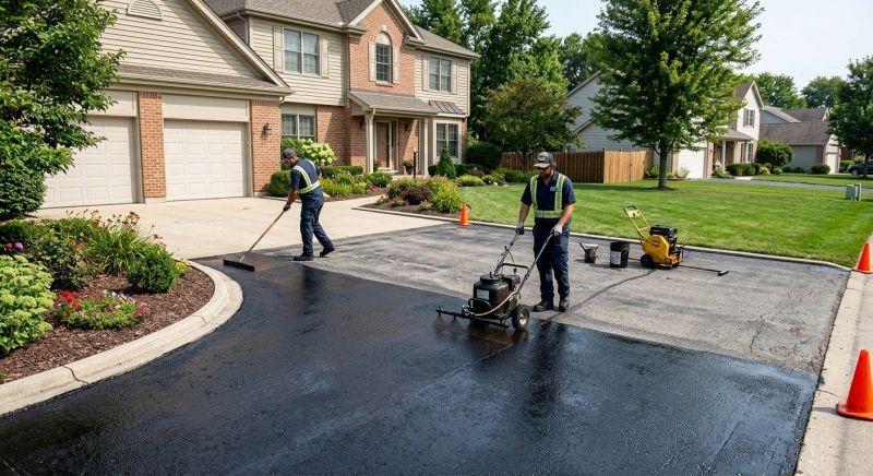 Asphalt Driveway Resurfacing in San Antonio, TX
