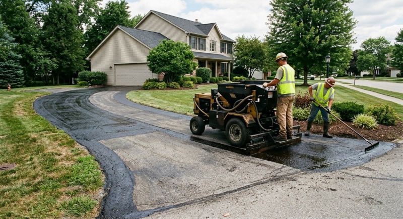 Asphalt Driveway Sealing in Tampa, FL