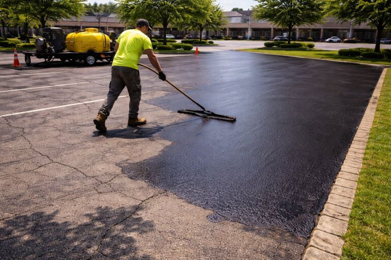 Asphalt Sealcoating in San Antonio, TX