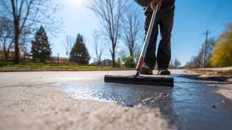 Commercial Asphalt Sealing in Greenville, SC