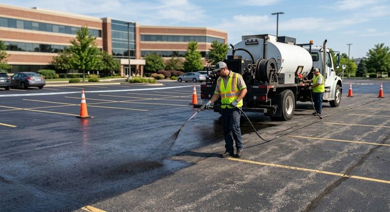 Commercial Pavement Sealing in Tampa, FL
