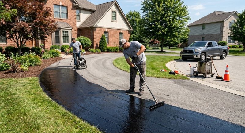 Residential Asphalt Sealing in Grand Rapids, MI