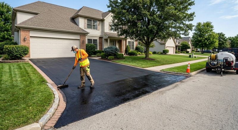 Tar Driveway Sealing in Fort Myers, FL