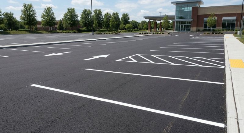Asphalt Painting in Alpharetta, GA